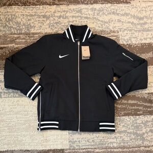 Nike Black Varsity Bomber Jacket